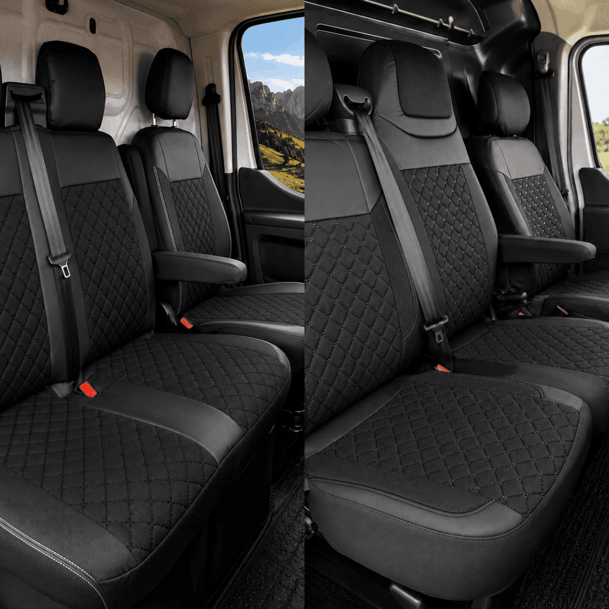 Black with black stitching