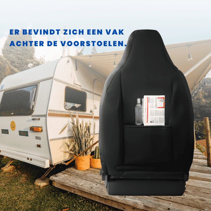 Camper seat covers for Peugeot Boxer | With armrest covers | Set of 2 | CBS Series 9