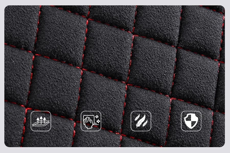 Car seat covers for Skoda Yeti in pasvorm | Complete set of front seats | AIS Series 6