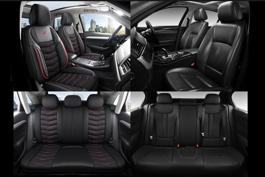 Car seat covers for Lexus NX 1 | Complete set of front seats | AID Series 10