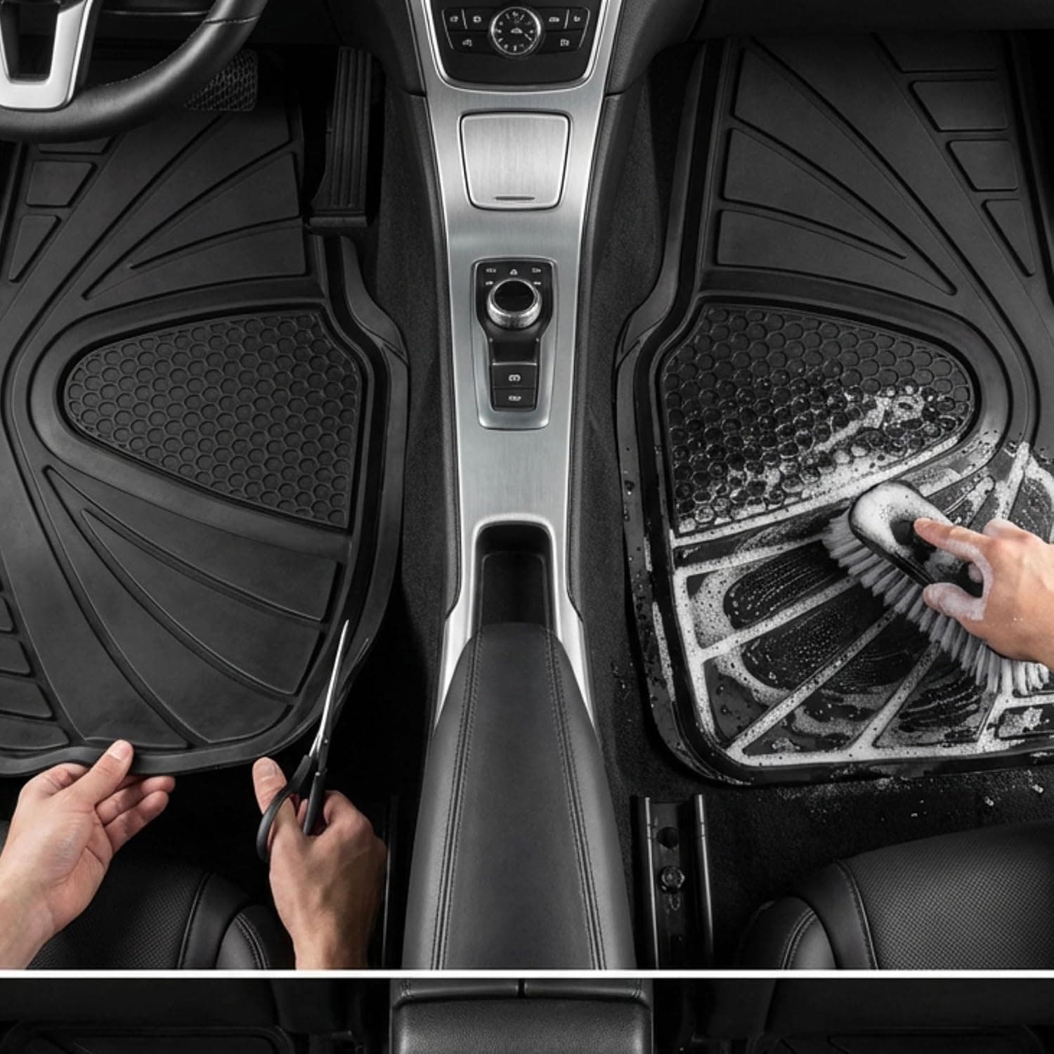 Rubber car mats – set of 4 | R Series 4