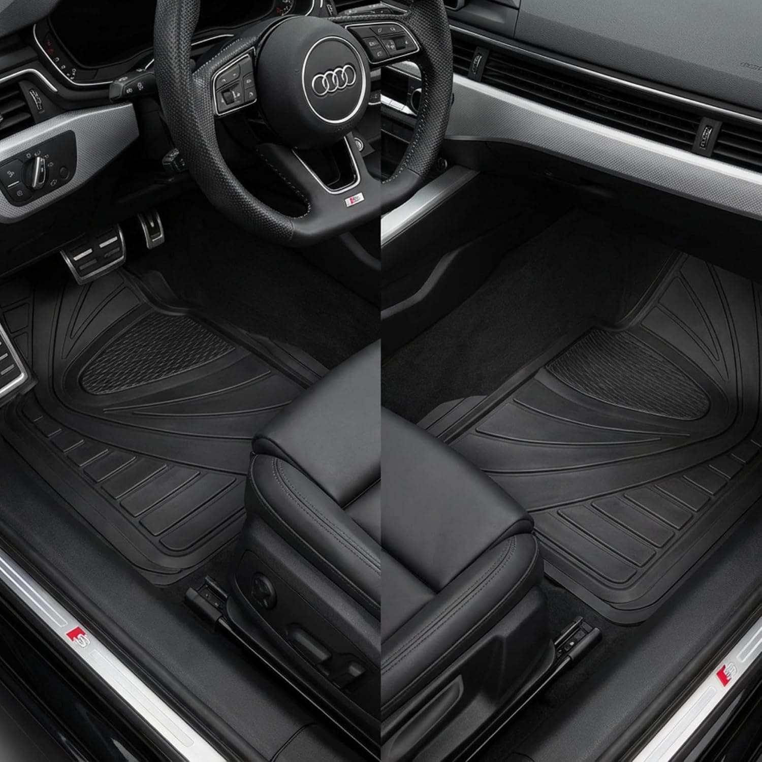 Rubber car mats – set of 4 | R Series 7