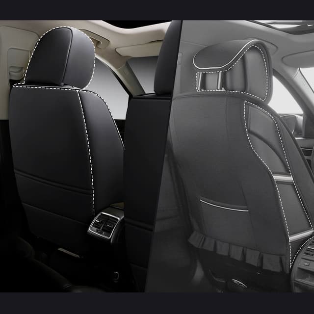 Car seat covers for Ford Ranger 3 | Set of 2 | High-quality faux leather (Skai) | CLS900 Series 5