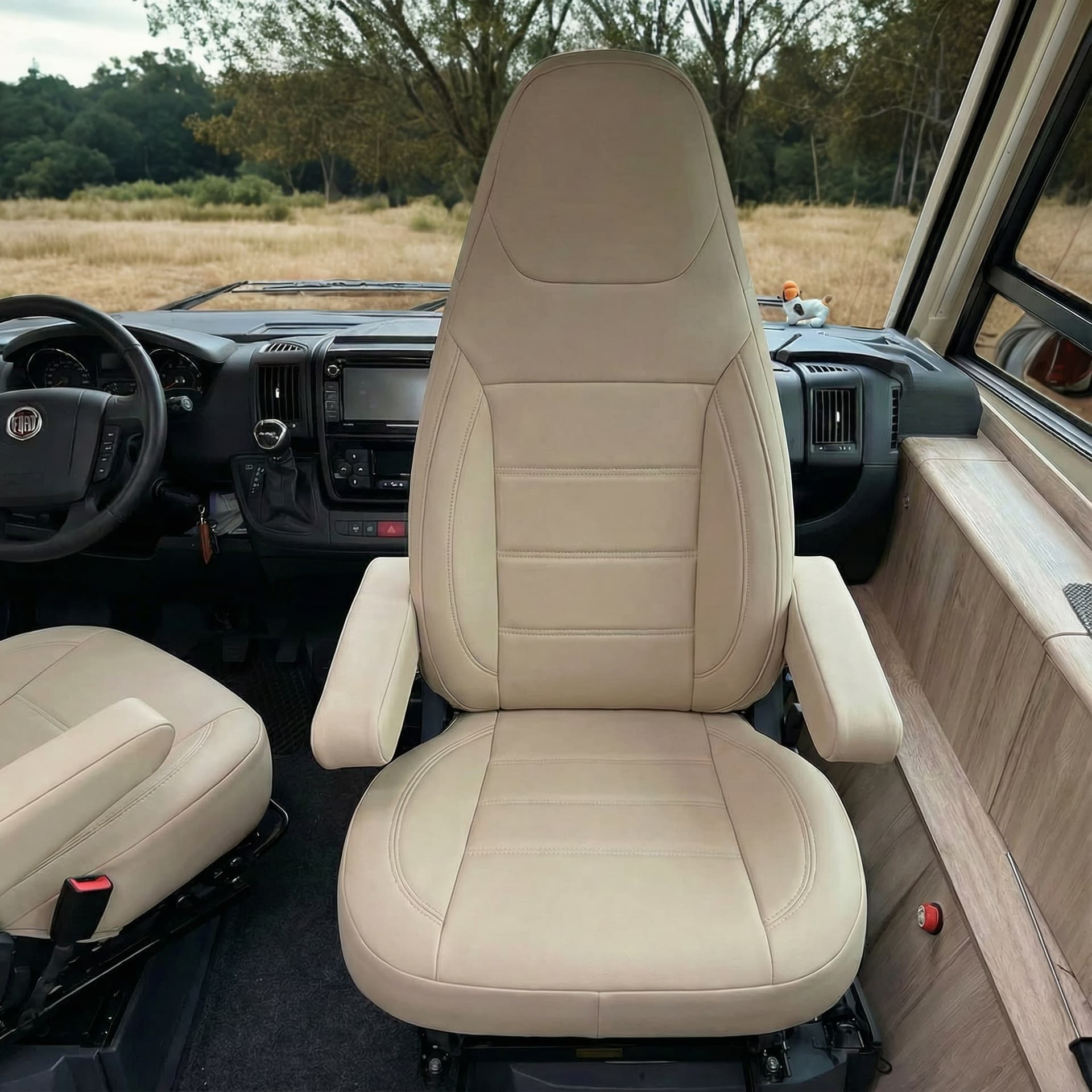 Camper seat covers for Peugeot Boxer | With armrest covers | Set of 2 | CBS Series 2