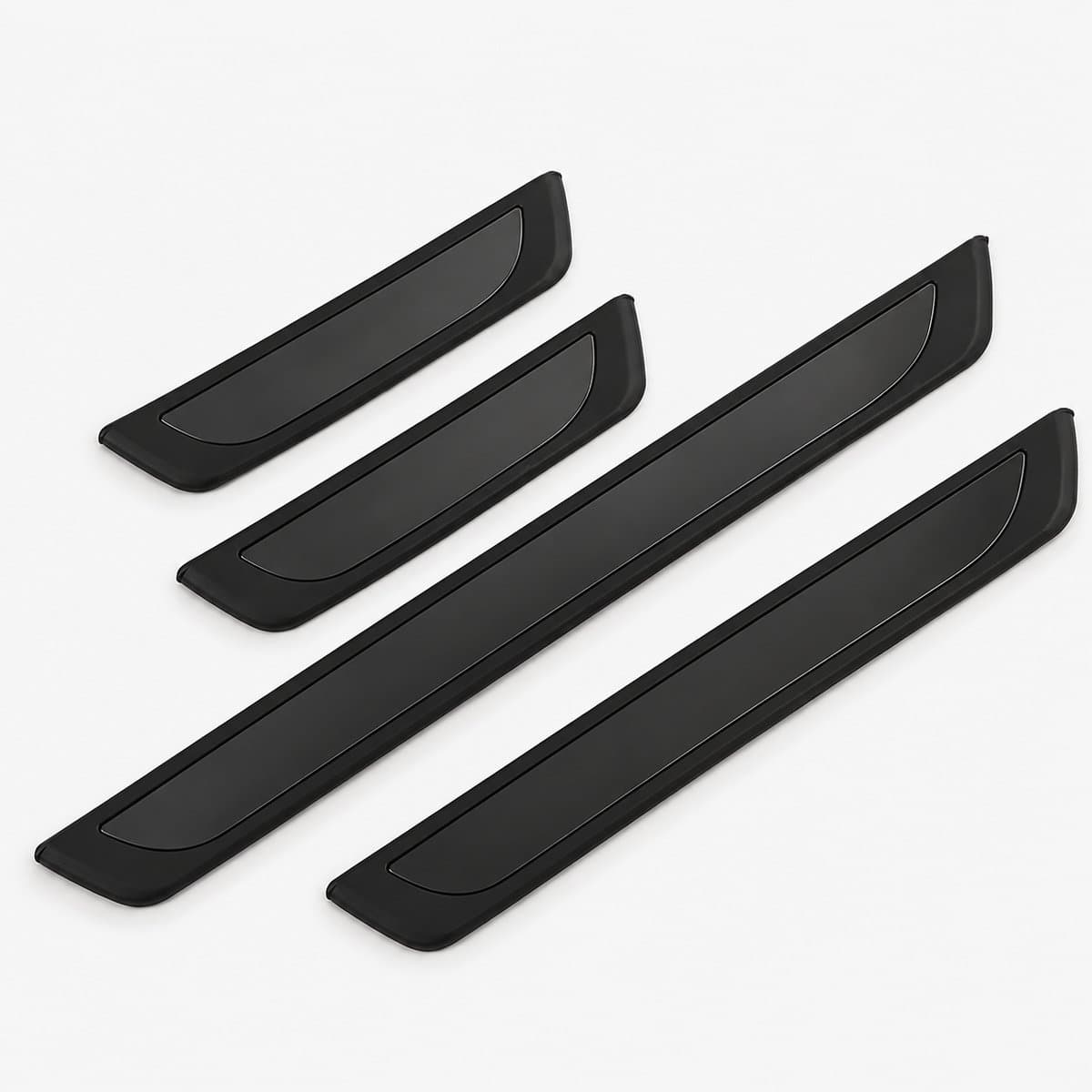 Door sill protectors for the Fiat Fullback – set of 4 | S2 Series - Gloss black