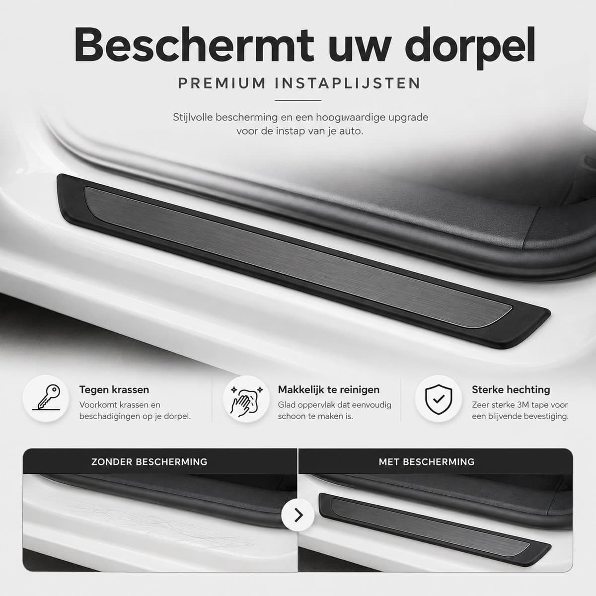Door sill protectors for the Fiat Ulysse – set of 4 | S2 Series 6