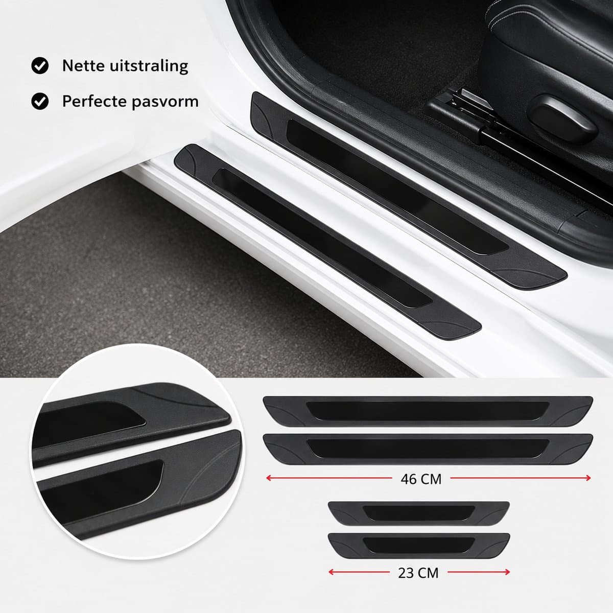 Door sill protectors for the BMW i4 G26 – set of 4 | TS Series 10